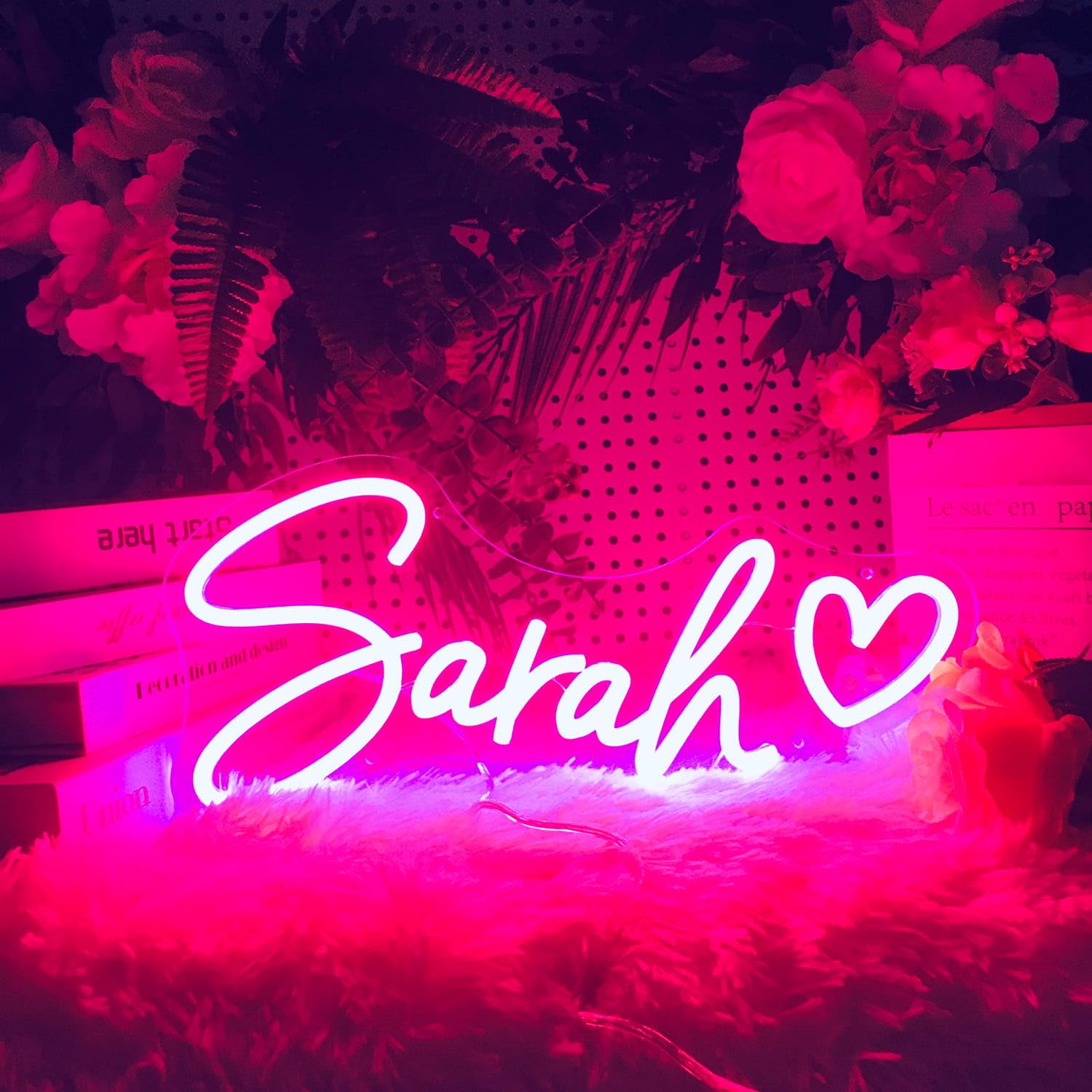 Personalized Neon Light Display for Wall Decor Custom LED Neon Signs for Bedroom Enhancement, Preppy Room Aesthetic Decor, Neon Name Feature for