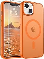 Vista 529 de SUPFINE - Funda magnética para iPhone 13 Pro Max (compatible con MagSafe), (protección contra caídas de grado militar de 10 pies), delgada, Negro