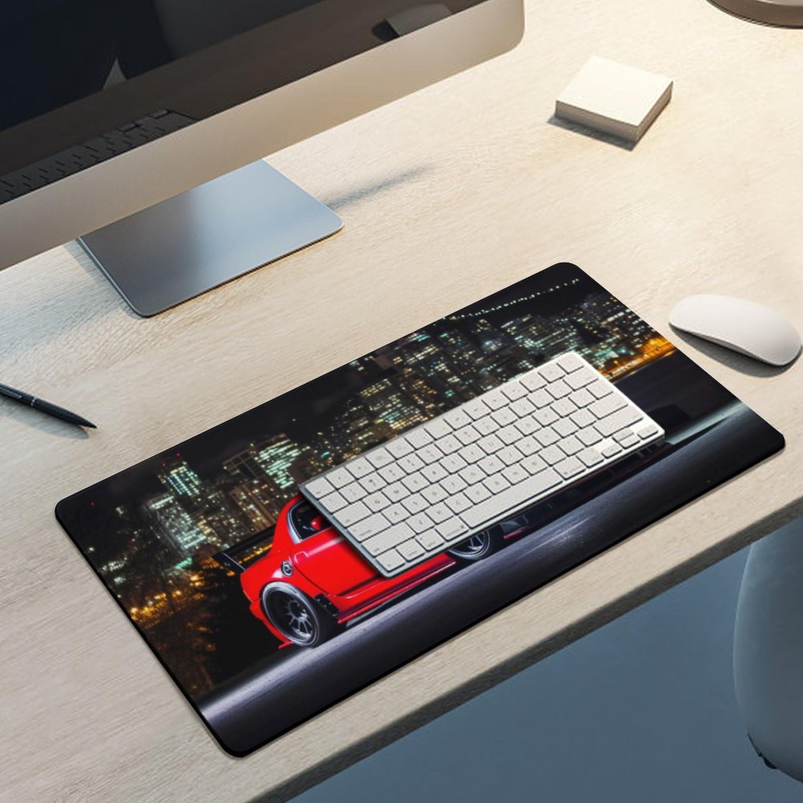 Z350 JDM Racing Large Gaming Mouse Pad - 30x60cm Non-Slip Rubber Desk Mat