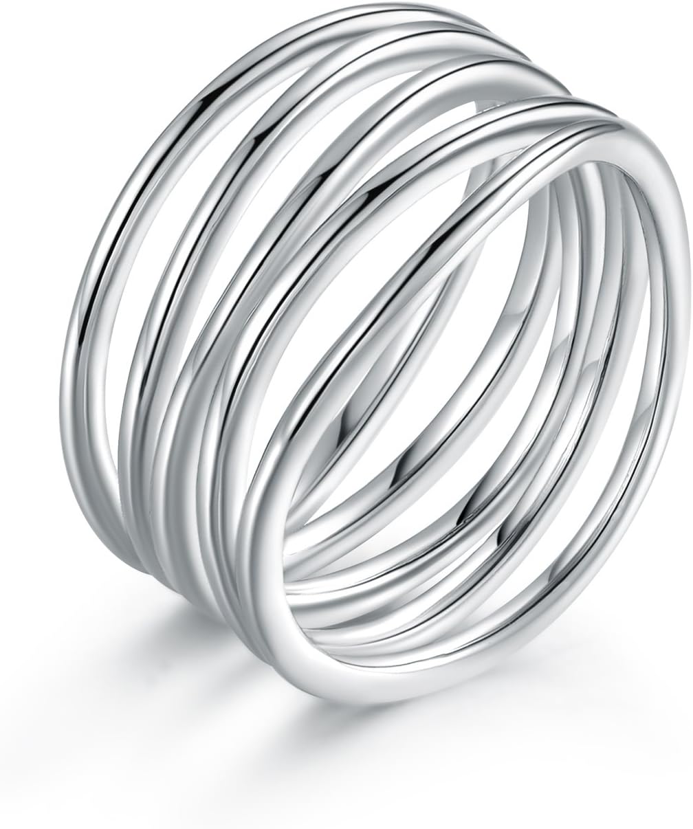 - 18K Gold Plated Statement Ring For Women, Trendy Statement Ring, Sizes 5-10 - Made in Brazil