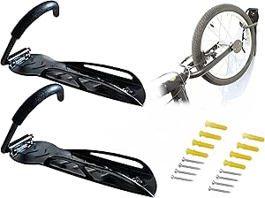 Ultrawall Bike Rack Garage, Swivel Bike Storage Rack Wall Mount, Vertical Bike Stand Indoor - View #10