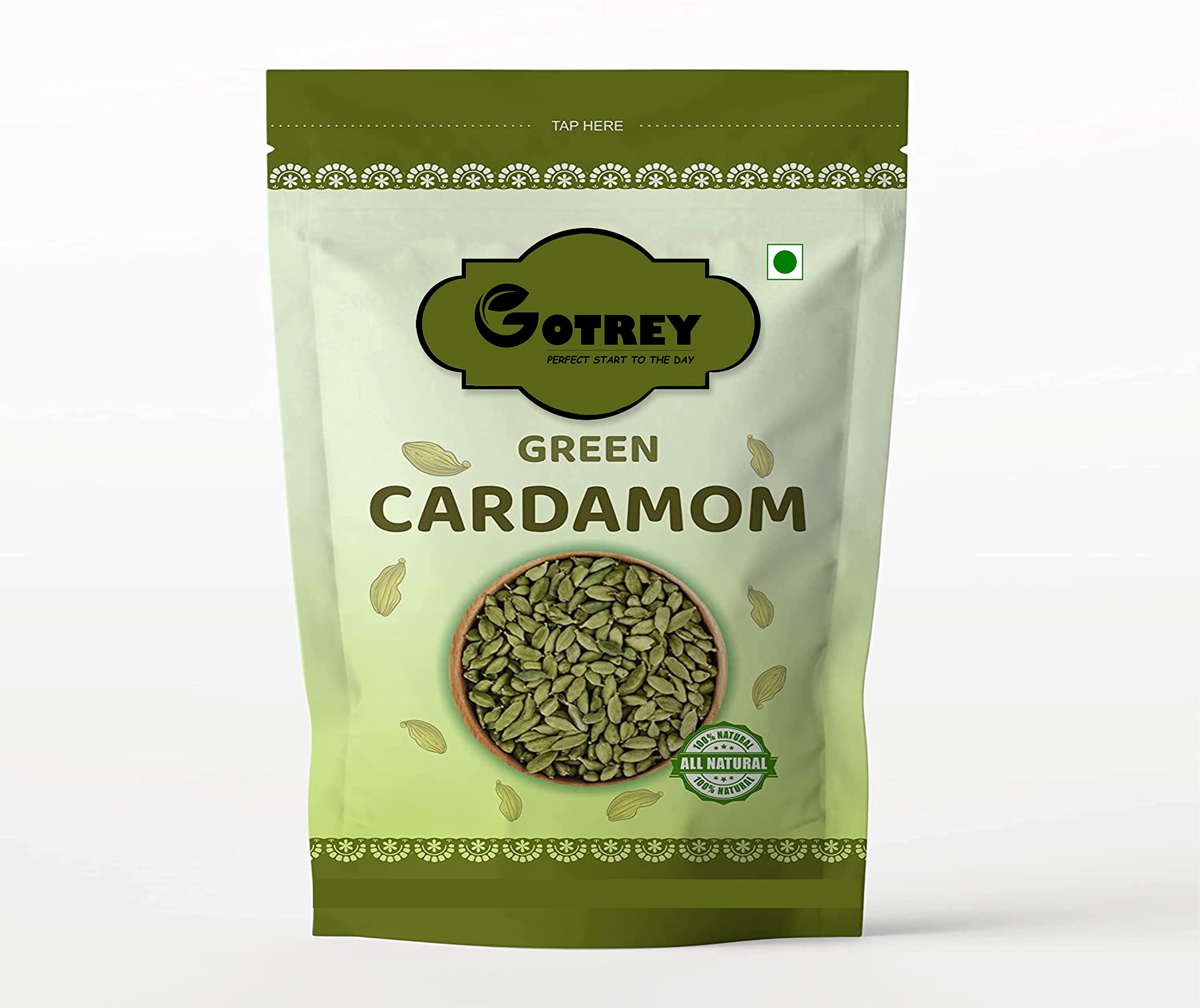 GOTREY Premium Cardamom food Grade Finest Spices Fill Your Pantry with Organic Hari Elaichi (250 Gram) (B0B8DT3QD1) Amazon Price History, Amazon Price Tracker