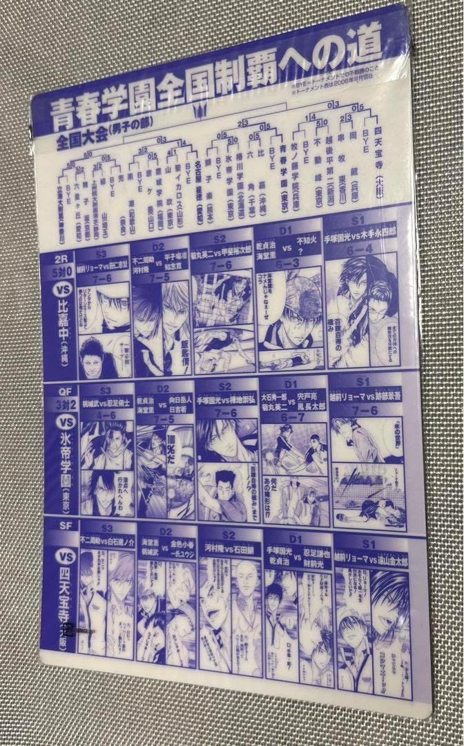 原作 テニスの王子様 四天宝寺 下敷き ステッカー付 ネイルシール/四天宝寺