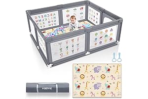 Premium Extra Large Baby Play Yard: Playtime Paradise for Toddlers