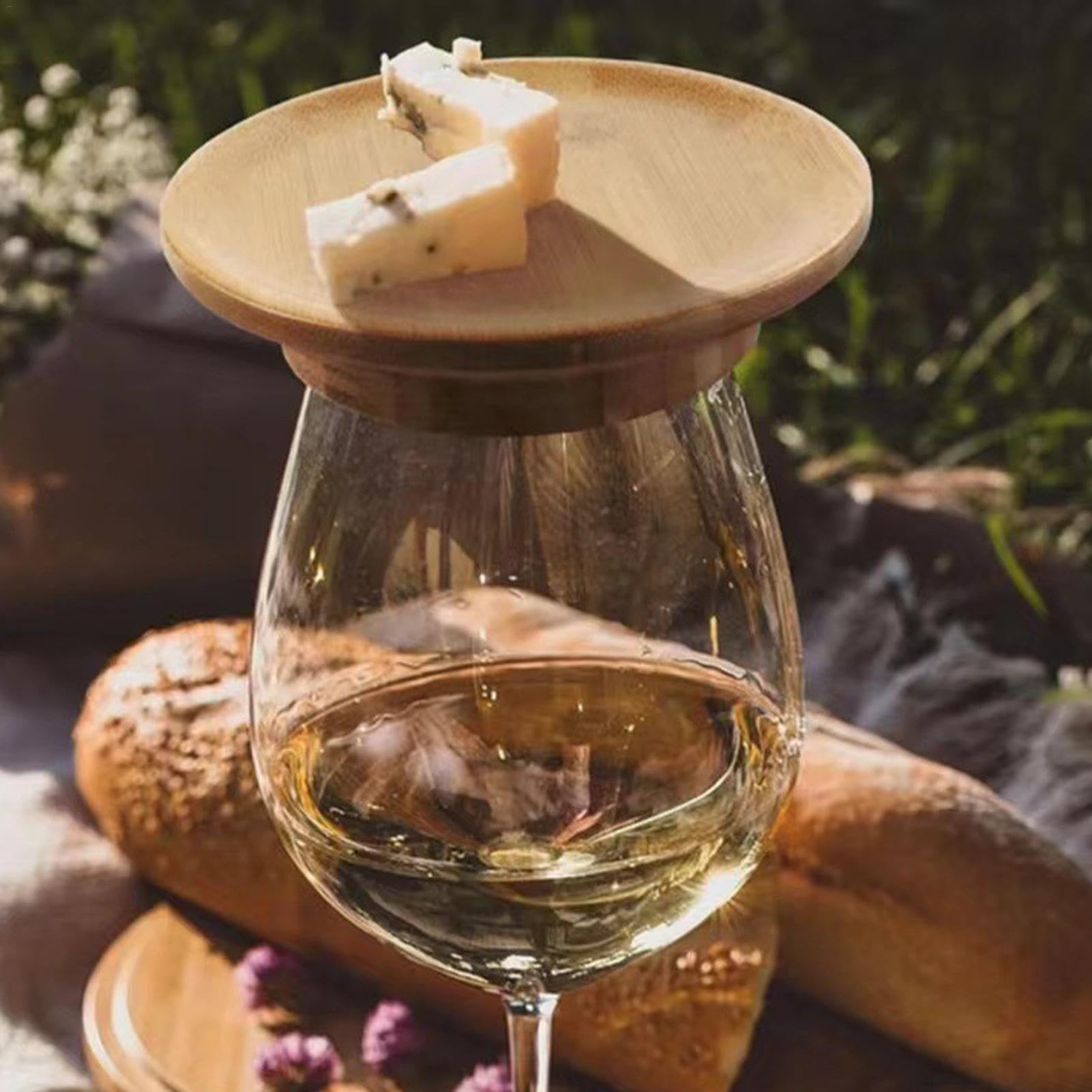 Amazon｜木製ワイングラスコースター | 木製コーヒーカップコースター