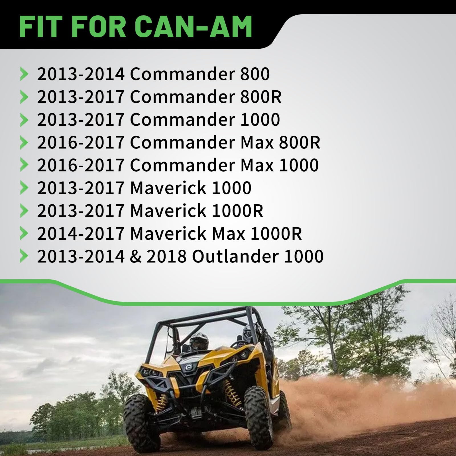 PHILEMONIX 420684783 Gear Box Compatible with CanAm Commander 800