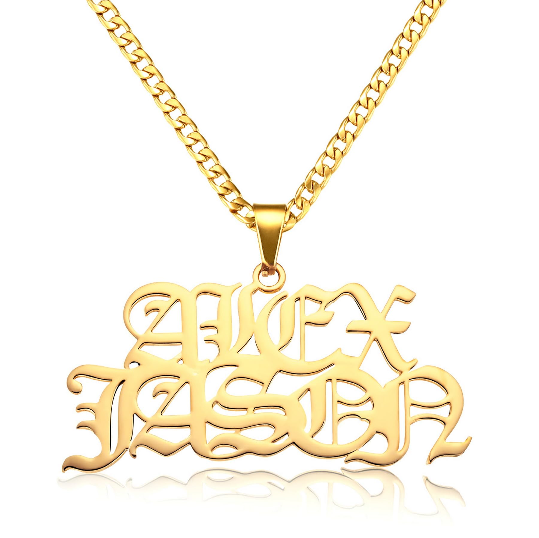Collier Nom Personnalisé Cadeau Idéal pour Petit Ami et Proches