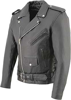 Amazon.com: EVENT LEATHER Men's Classic Side Lace Motorcycle