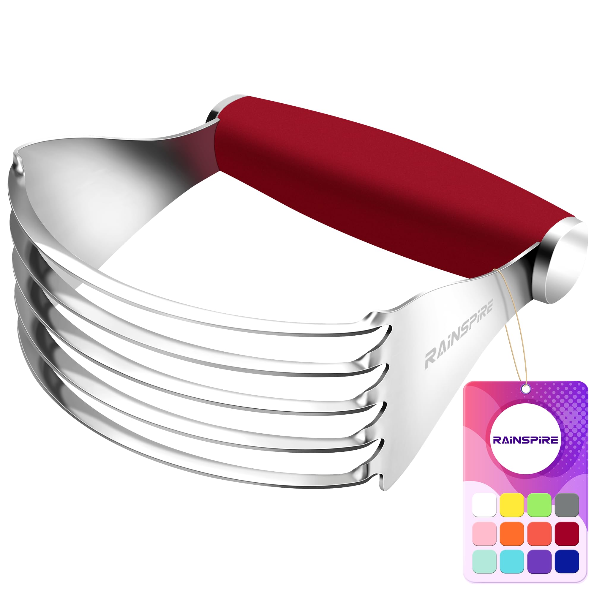 Large Pastry Cutter - Flaky Dough Made Easy -10