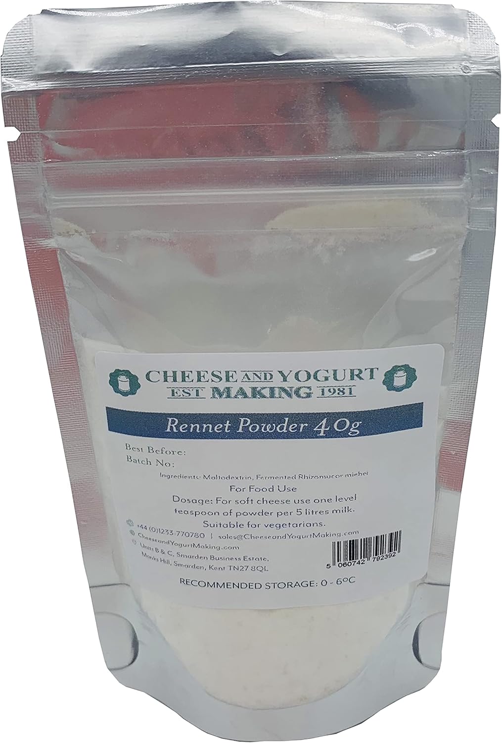 Rennet Powder 40g : Amazon.co.uk: Health & Personal Care