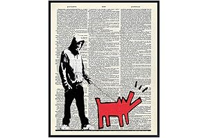 Keith Haring Print Wall Decor - Iconic Pop Art by Urban Street...