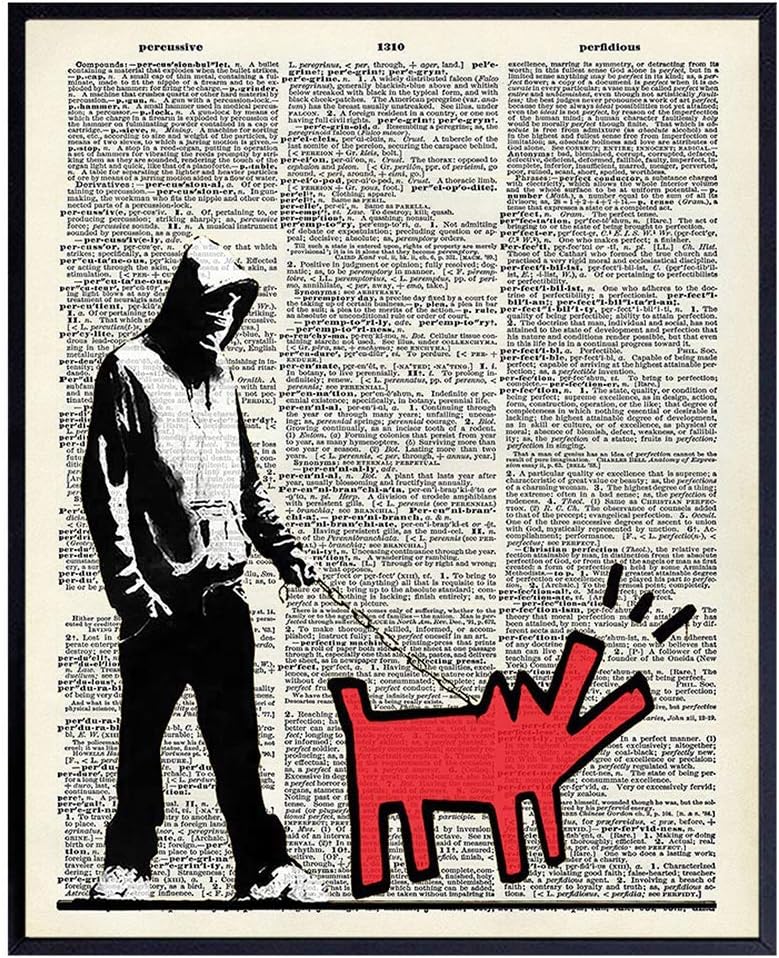 Urban Apartment Decor unframed 8 by 10 graffiti art print