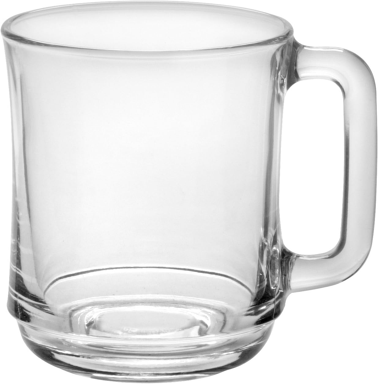 Libbey Crystal Coffee Mug Warm Beverage Mugs Set of (13 oz