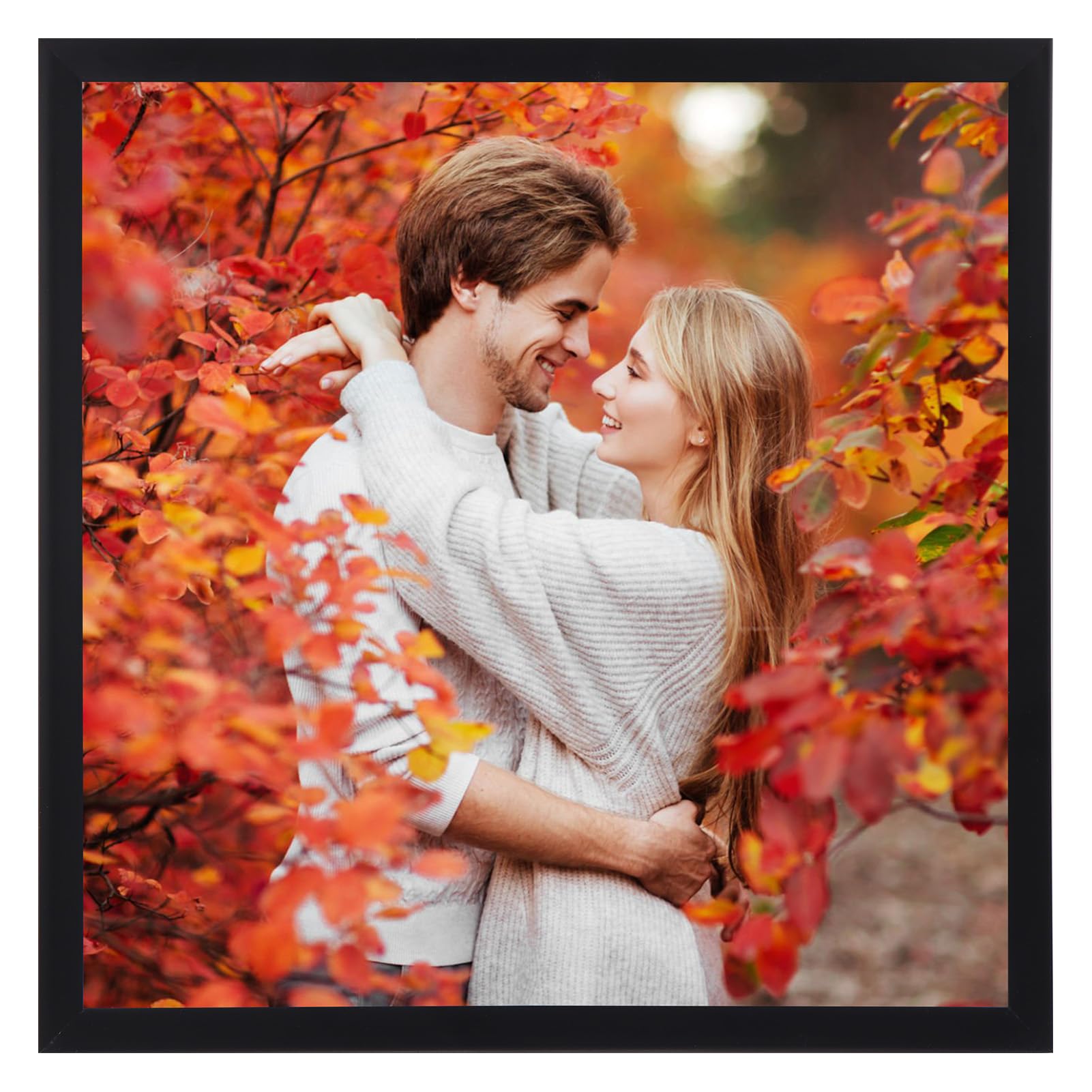 Ditwis 25x25 cm Photo Frame Black, Classic Square Picture Frame 10x10 inch for Living Room, Bedroom and Office, Wall or Desktop Display, Vertical or Horizontal โ image 1