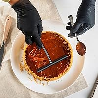 Vista 2 de DOITOOL Juego de esparcidor de crepé y espátula, 2 piezas de herramienta de esparcidor de crepé de acero inoxidable en forma de T, herramienta