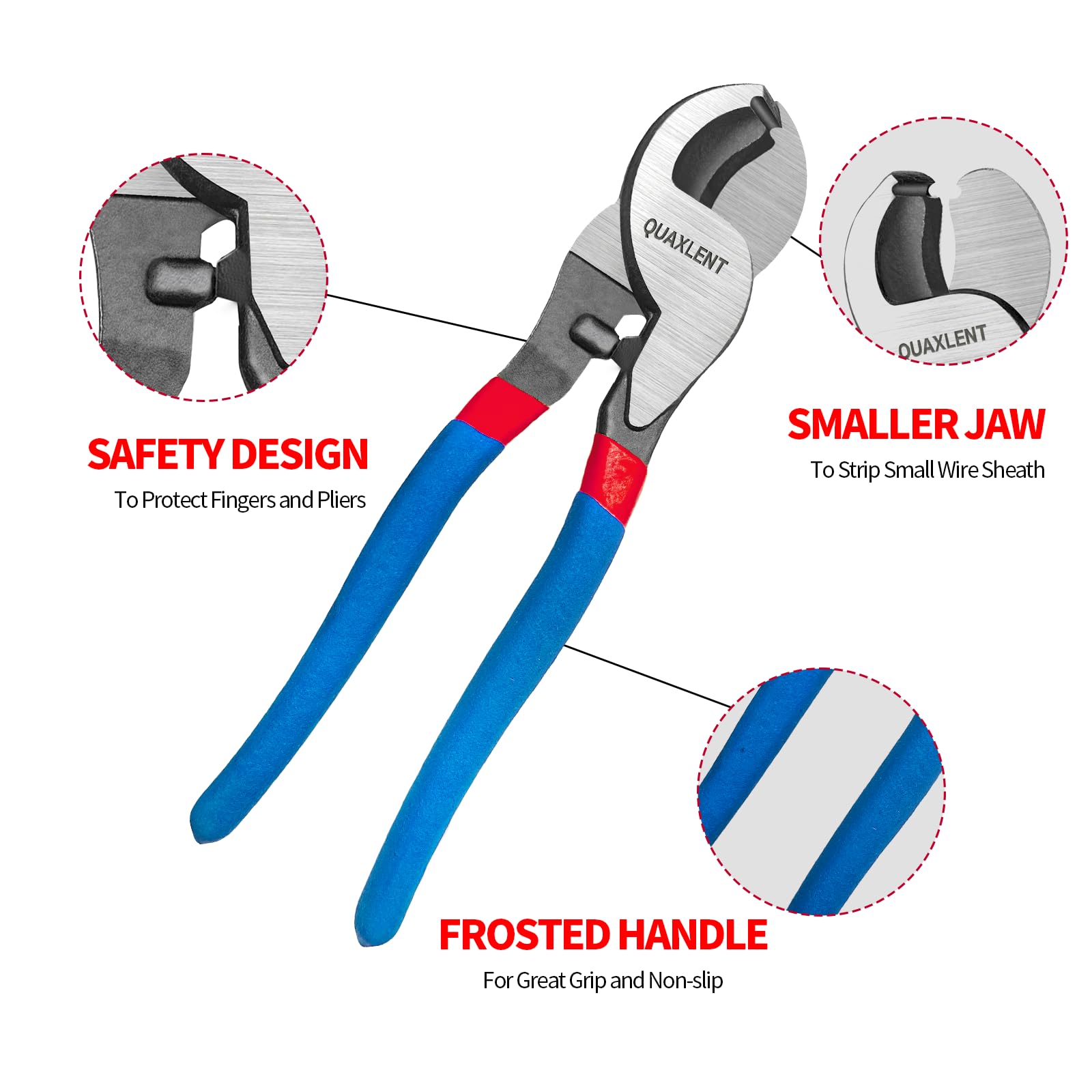 Heavy Duty Cable Cutter - 10 Inch Wire Cutting Tool -5