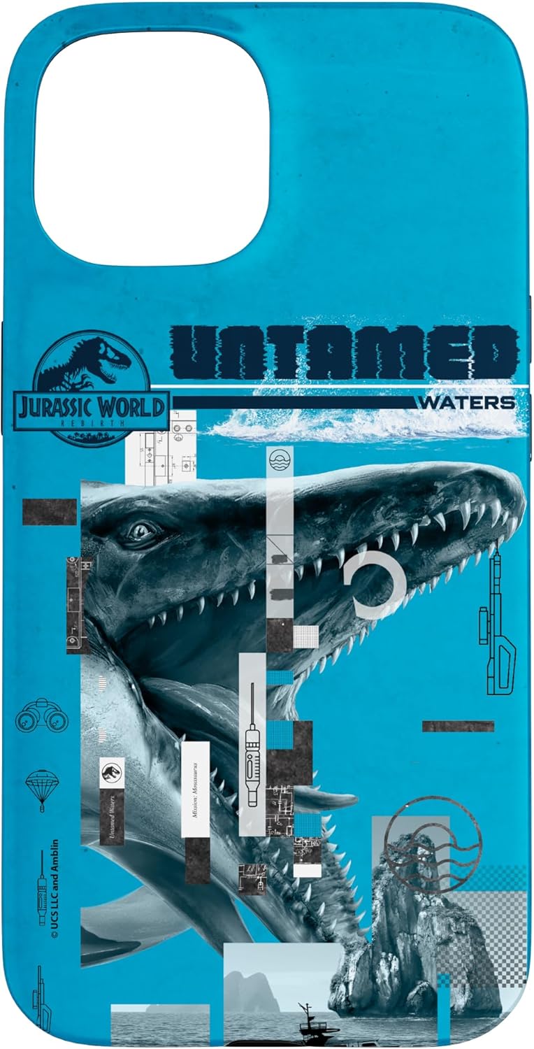 Jurassic World Rebirth Mosasaurus Untamed Waters Case for iPhone 17