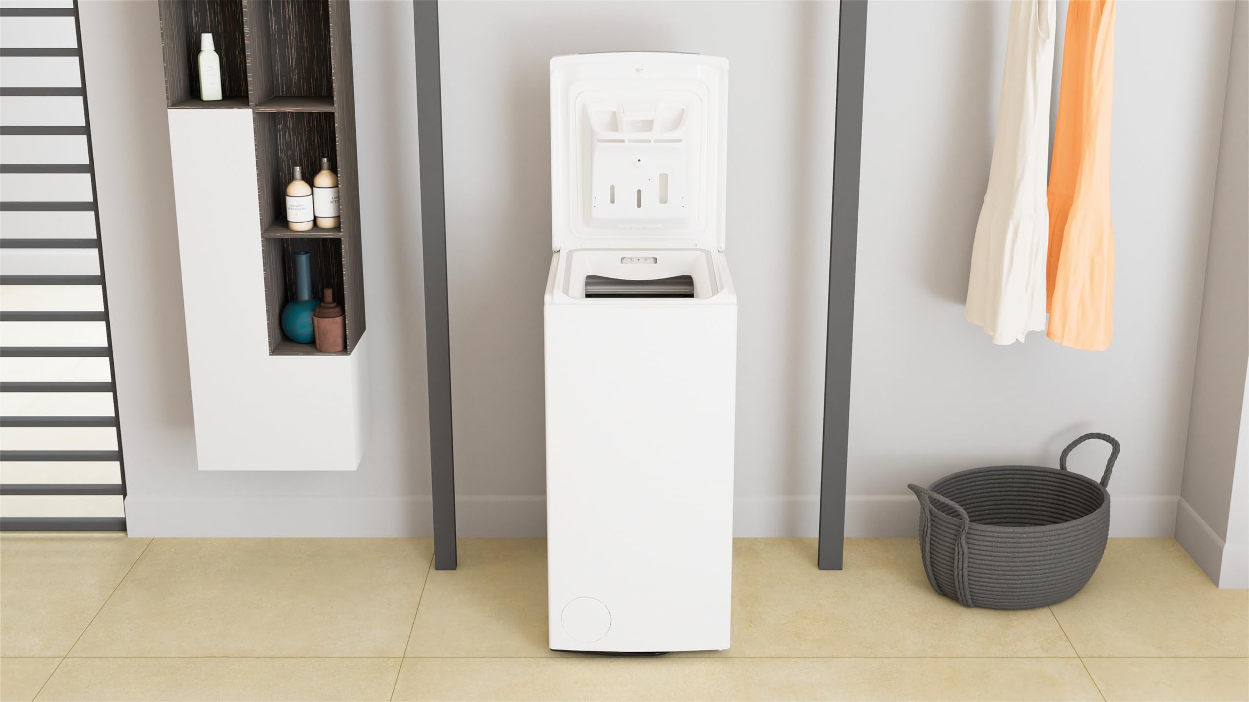 Lavadora Whirlpool Corporation TDLR7220SS SP/N 1200 rpm Blanco 7 kg