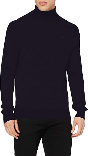 Armani Exchange Men's Merino Wool Long Sleeve Turtleneck Swe