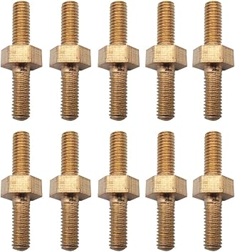 ckpsms Brand-10 PCS #KP-BS-B-307C Hoop Adjustable Screw for Tajima and Chinese Embroidery Machine Diameter 3.5MM