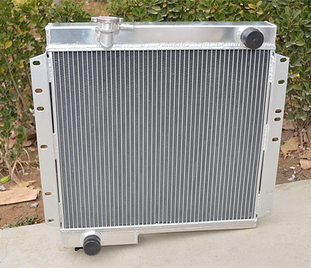 3 Rows Full Aluminum Radiator Compatible With Toyota Land Cruiser BJ40 BJ42 Diesel Manaul MT