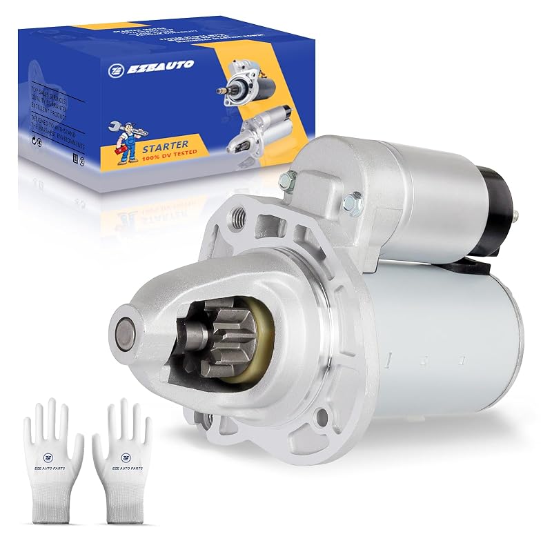 Motor de partida E EZEXPREZE 12 V 1,3 kW 9 dentes para Chrysler, Dodge, Jeep e Ram 3.6L V6 – 1 unidade