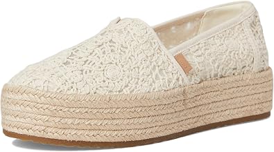TOMS Valencia Textile Women's Champagne Espadrilles