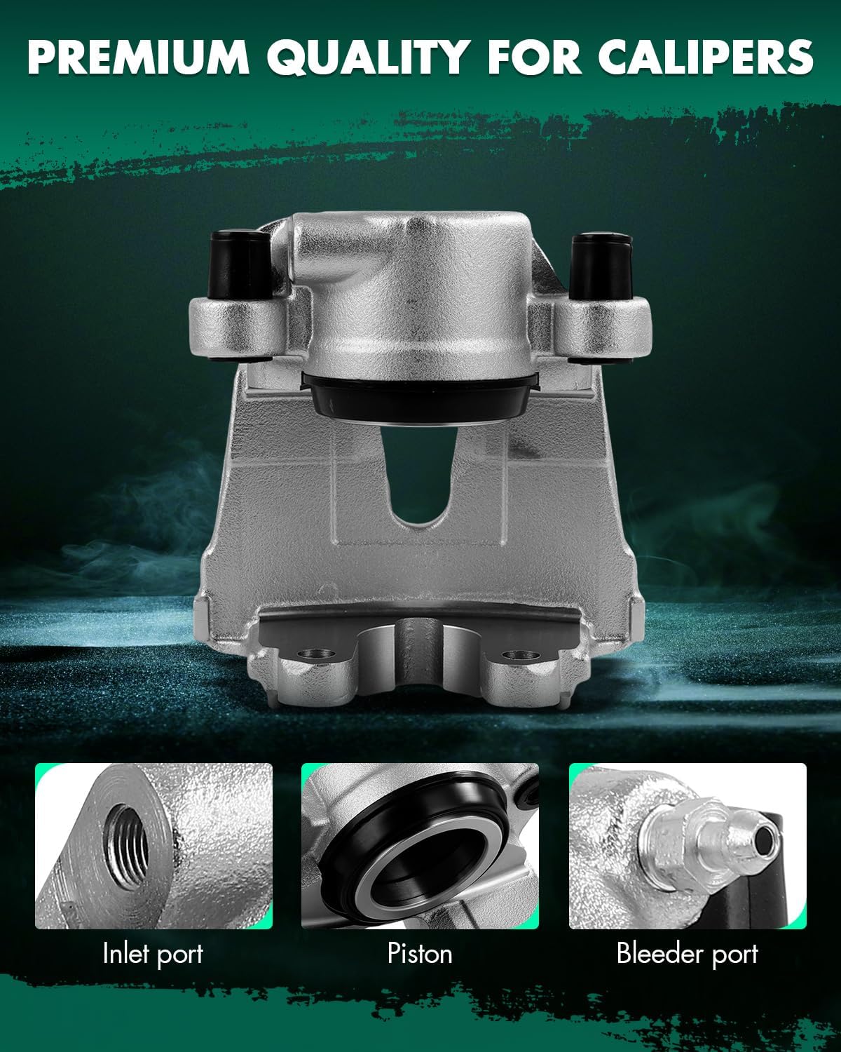 SCITOO 19-3332 Front Right Disc Brake Caliper Assembly Without Bracket For BMW For X4 2016-2018,For BMW For X5 2007-2018,For BMW For X6 2014-2019