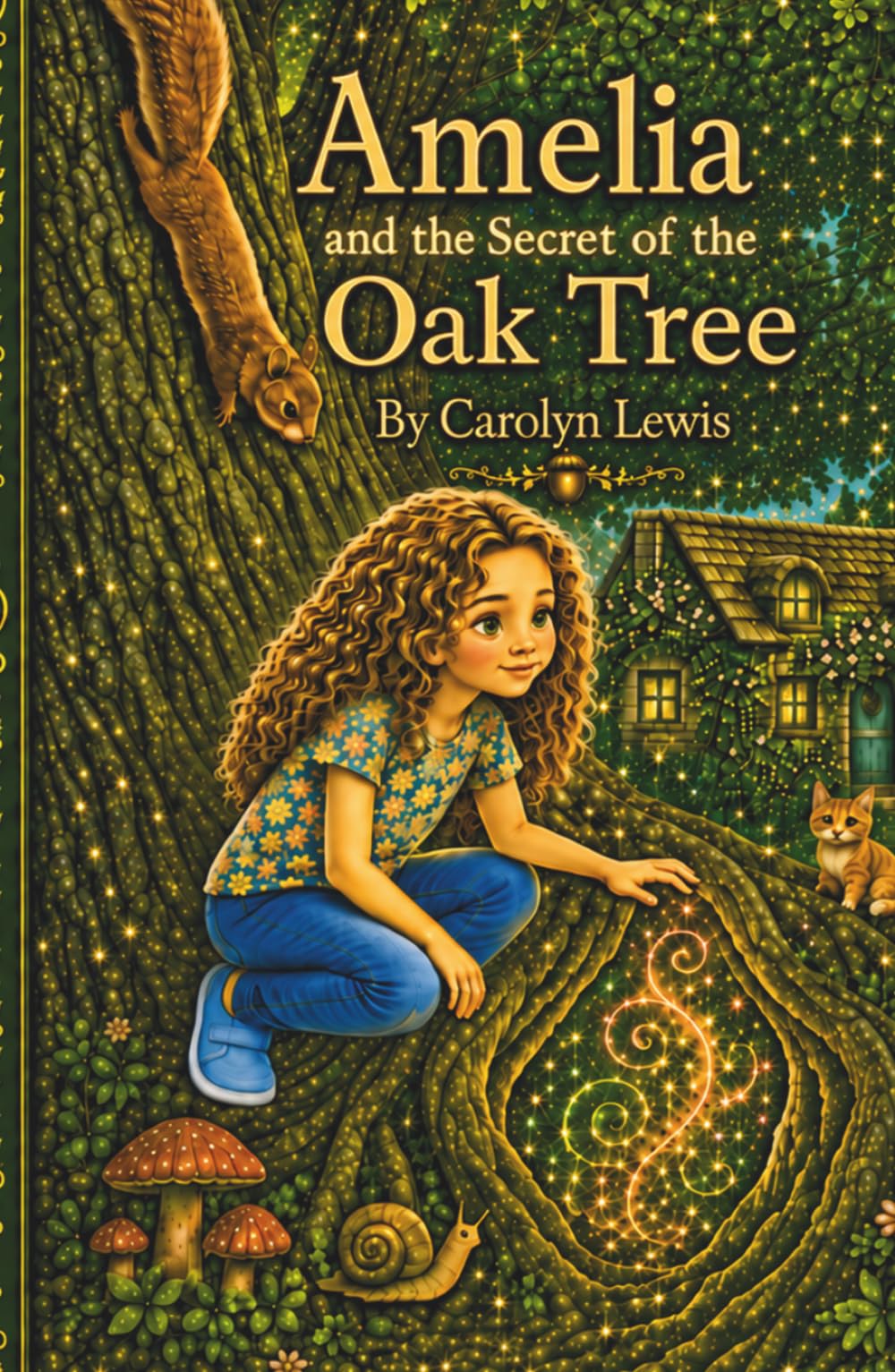 Amelia and the Secret of the Oak Tree: Book 1 (Amelia's Garden Adventures)