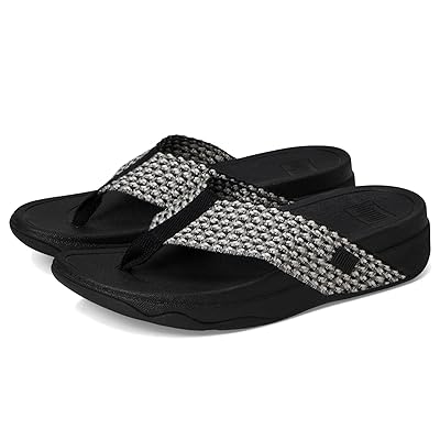 FitFlop Surfa Multi Tone Webbing Toe Post Sandals Women