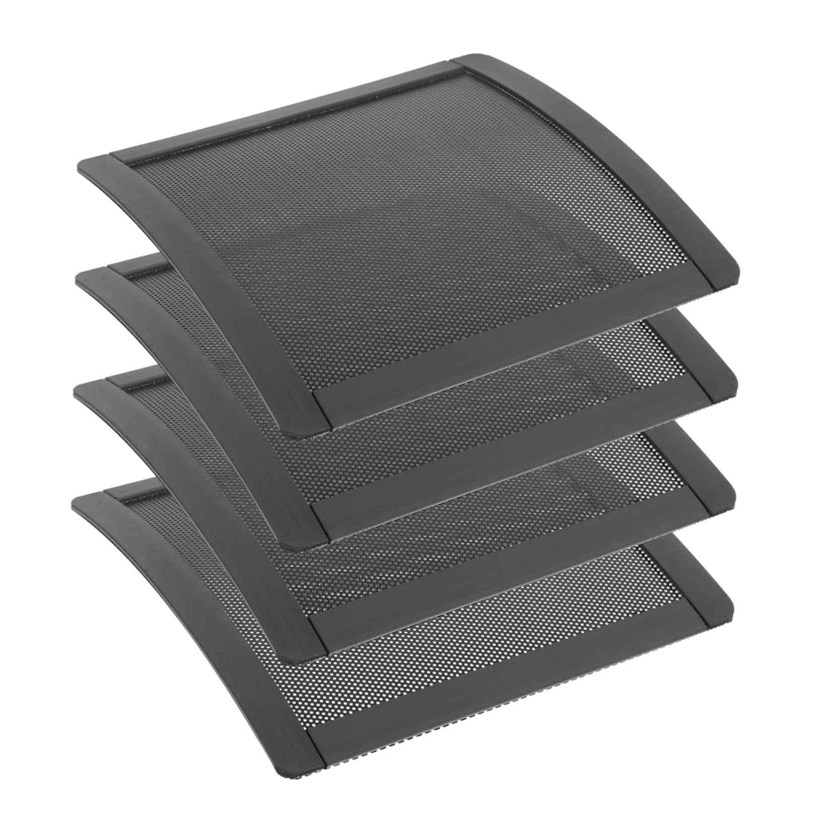 20 Stck. Pc Lüfter Staubschutzfilter Magnetisch Teiliges Feinmaschiges PVC Mesh Installieren gegen für Desktop Computer Gehäuse Geeignet