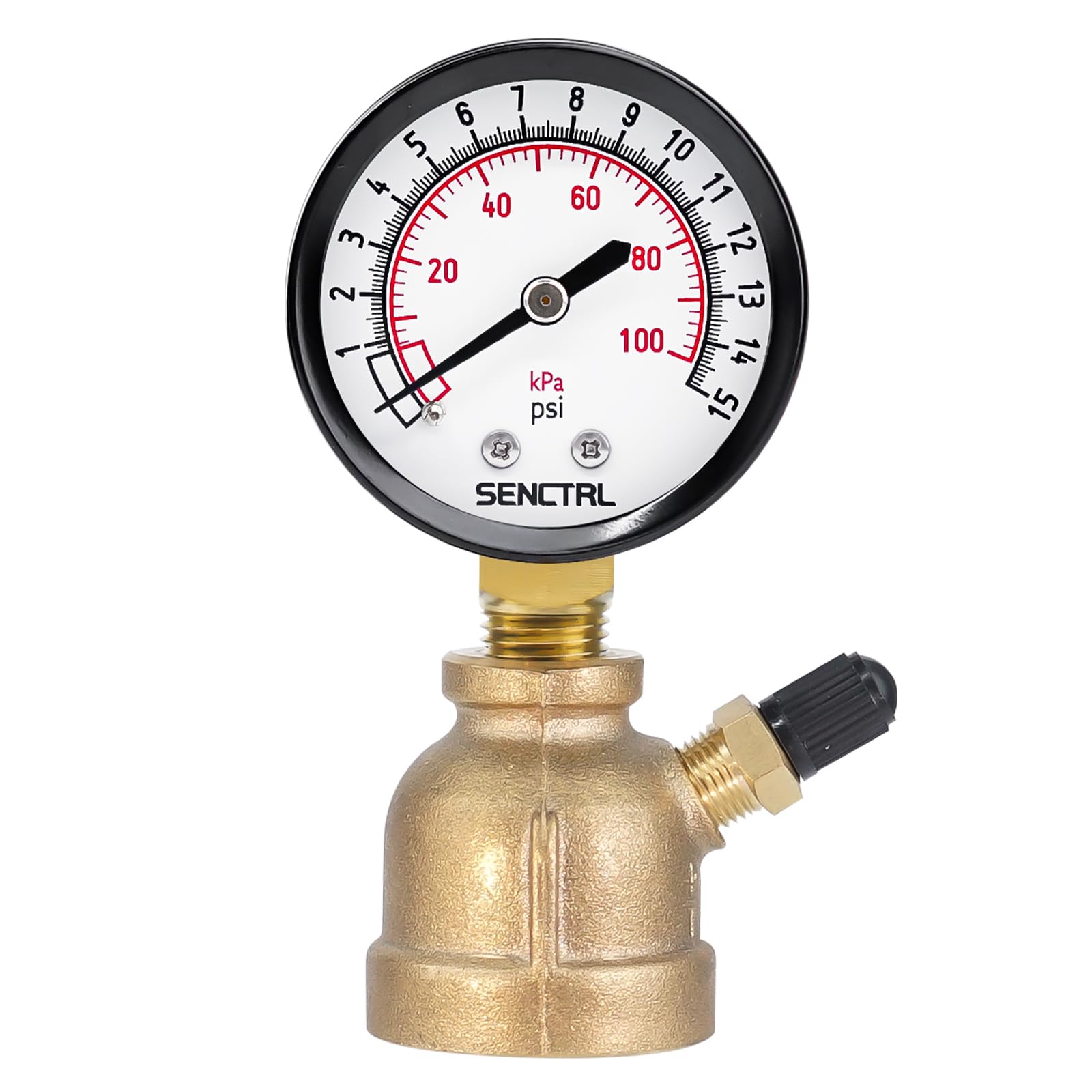 Gas Pressure Test Gauge - 0-15 Psi -11