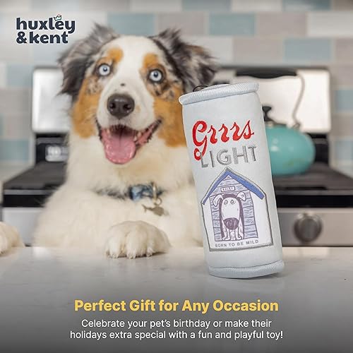 Miniatura 8 de Huxley  Kent Lulubelles Power Plush  Grrrs Light Small  Juguete para perro con chirriante  Divertido regalo para perro  Divertidos duraderos y