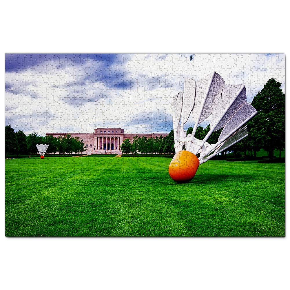 Nelson-Atkins Museum Of Art Kansas 1000 Piece Wooden Jigsaw Puzzle - Travel Souvenir & Wall Art