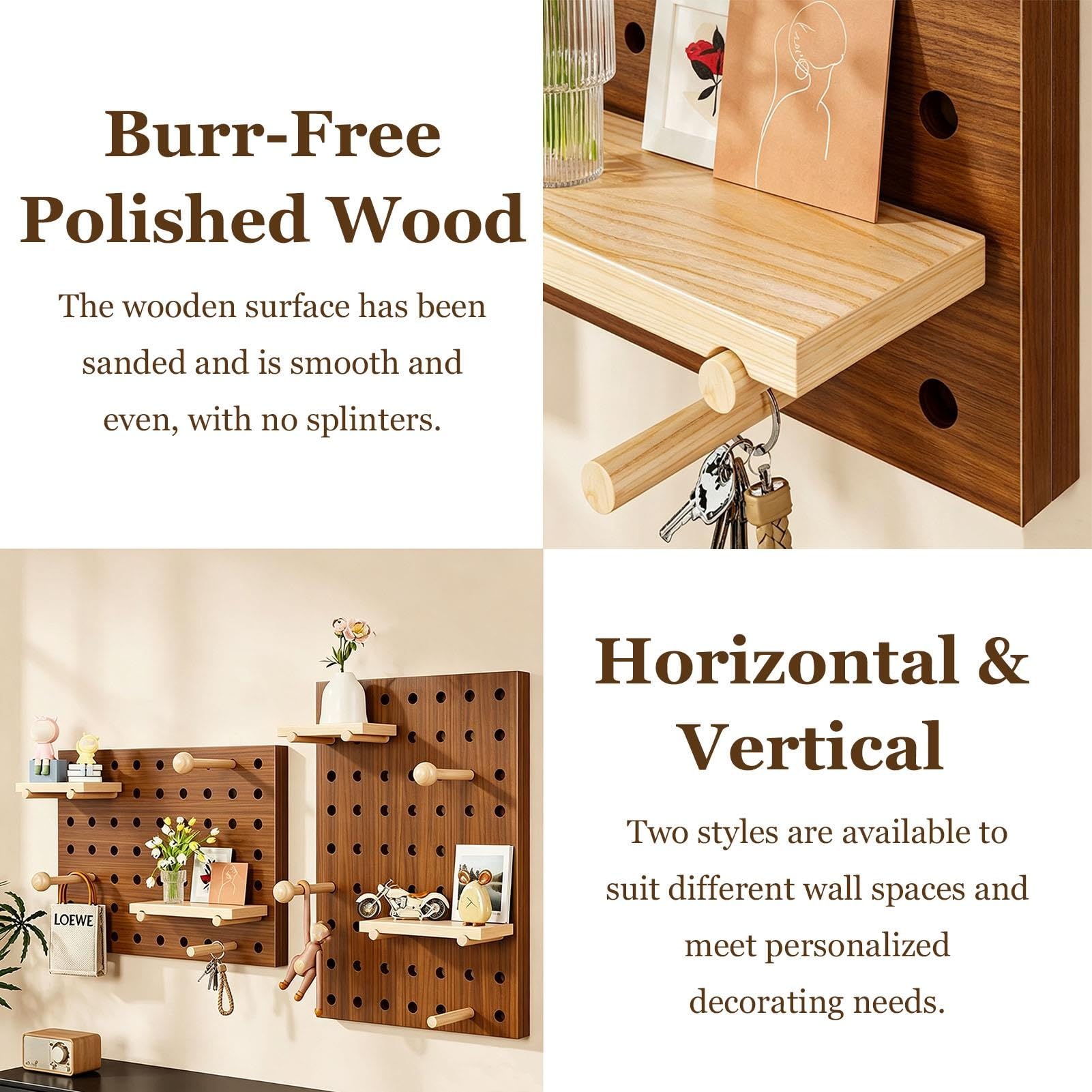 Stromkasten Verkleidung Seitenöffnung Holz-Pegboard-Schaltanlagen-Boxen