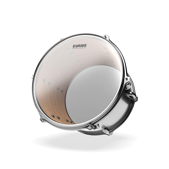 Evans Drum Heads G1 Clear Fusion Tompack 10/12/14 pulg miniatura 3