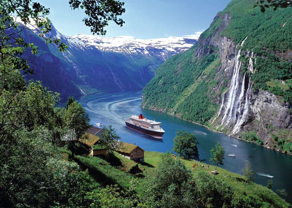 Ravensburger Norwegian Fjord - 1000 pc Puzzle, Jigsaw Puzzles