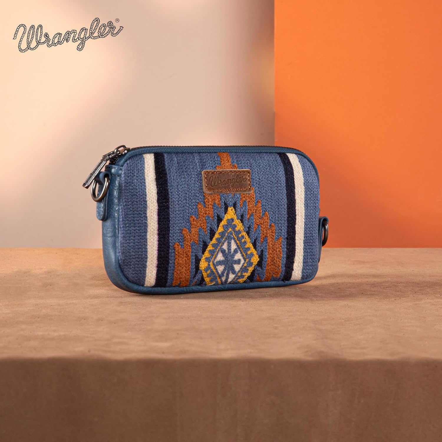Wrangler Mini Crossbody Purse for Women Western Aztec Clutch Designer Tapestry Shoulder Handbags | Aztec, Designer, Tapestry