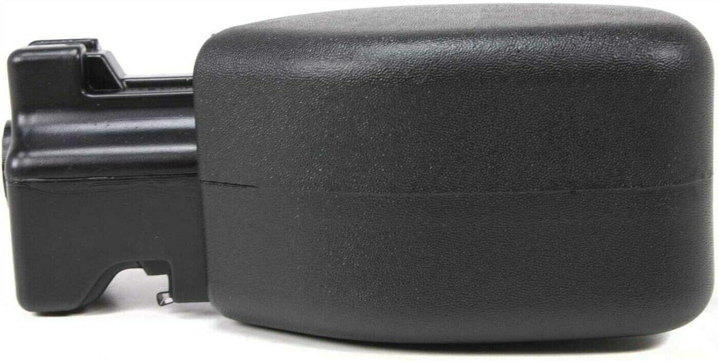 DAT AUTO PARTS Front Left Driver Side Bumper End Cap Cover Insert Face Bar Extension Replacement For 1997-2006 Jeep Wrangler Black Textured Made of Plastic CH1004128 55155757AB