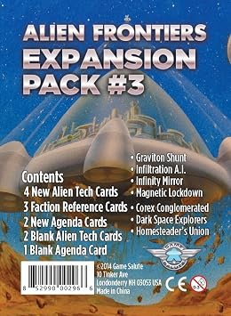 Alien Frontiers Expansion Pack #3