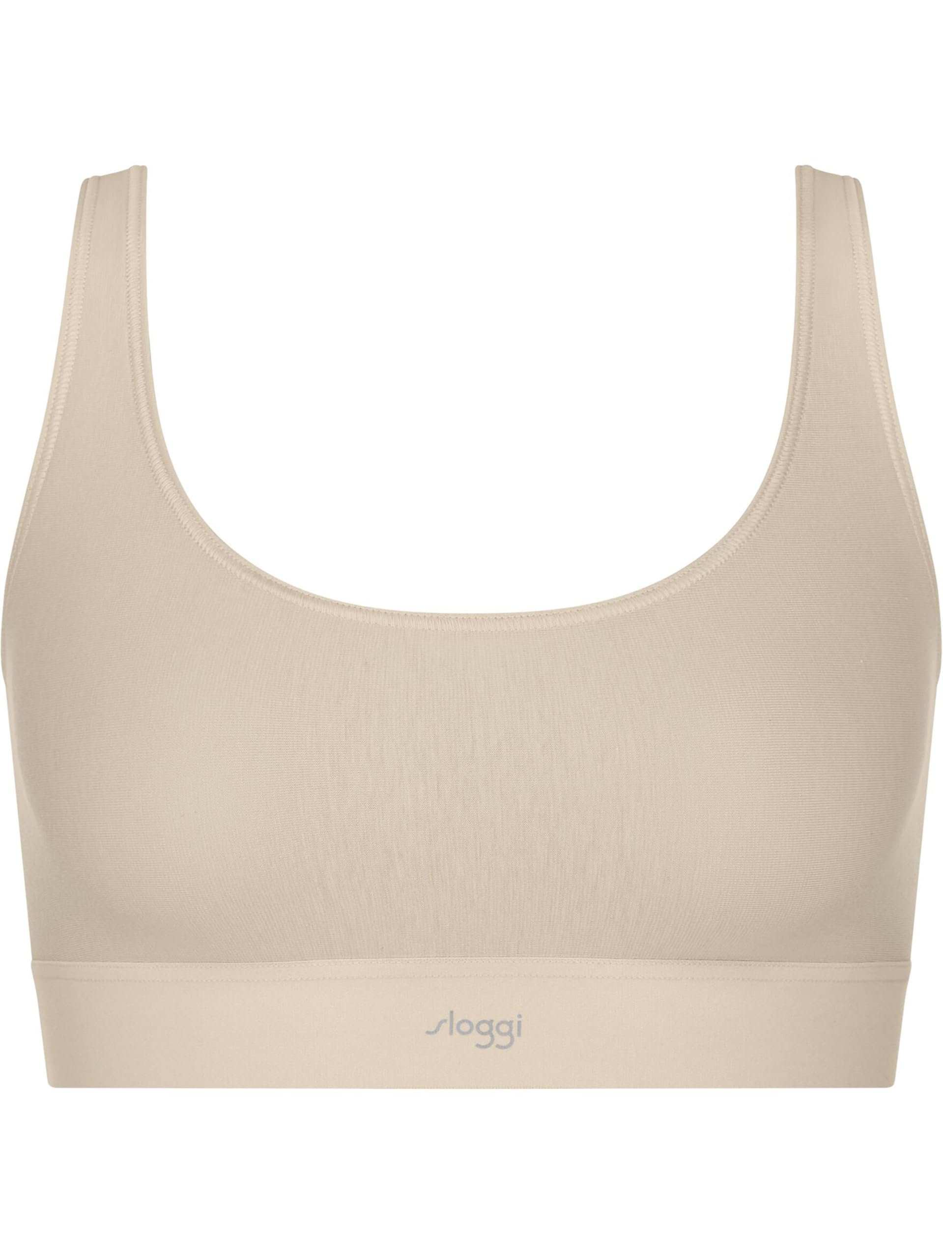 Sloggi Womens Ever Ease Top Bra, Sand-Beige, XL UK