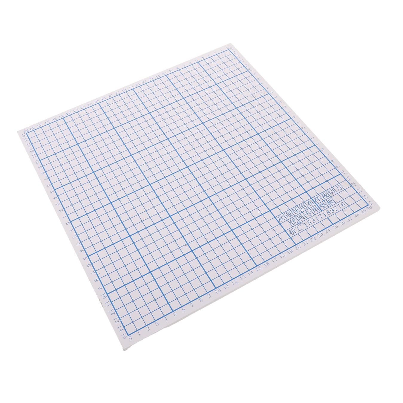 Didiseaon Tappetino da Taglio in PVC 30X30 CM ad Alta Durezza Griglia Antiscivolo per Macchina da Taglio Tessuti Accessorio Sartoria per Precisione e Durata per Cucito e Artigianato