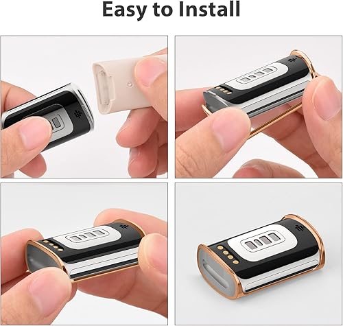 Miniatura 6 de Paquete de 4 protectores de pantalla compatibles con Fitbit Charge 6Charge 5 (no para Charge 43), funda protectora de TPU completa, accesorios