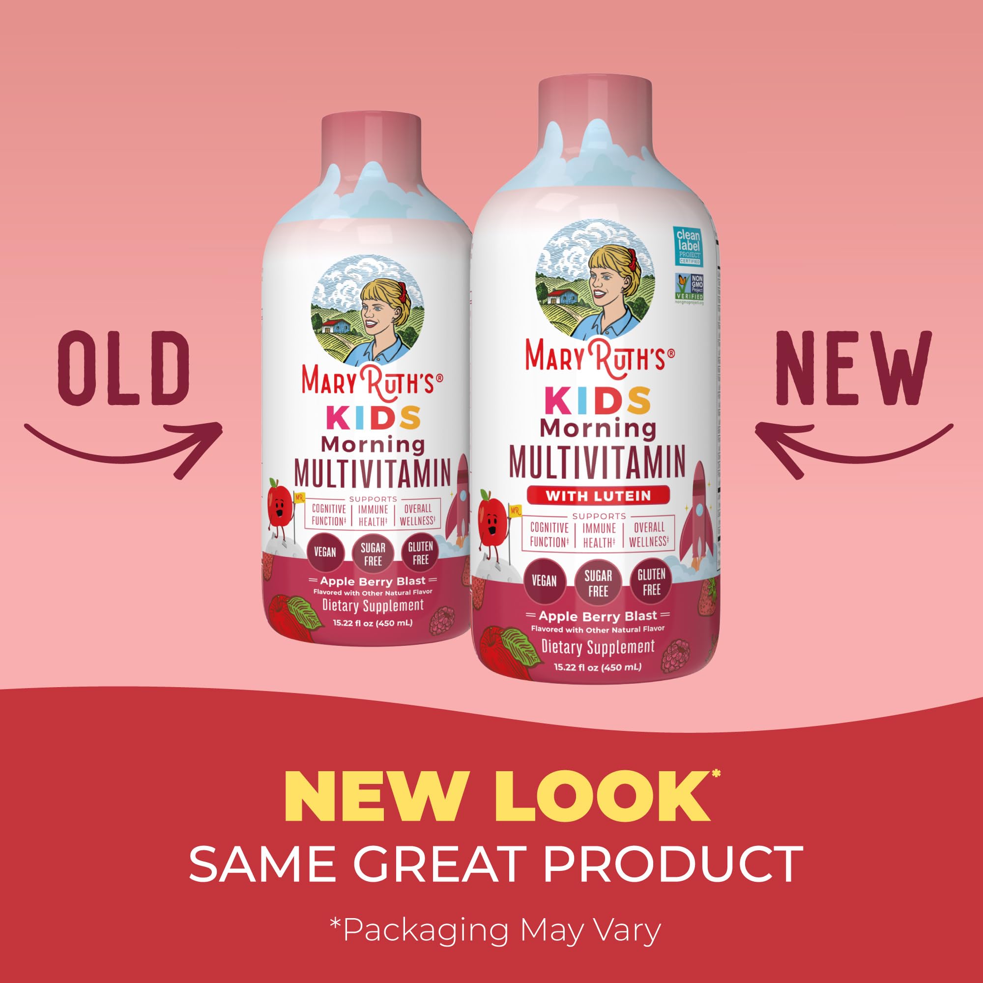 MARYRUTH'S Kids Liquid Morning Multivitamin for Kids, Sugar Free, 15.22oz — Amazon image 3