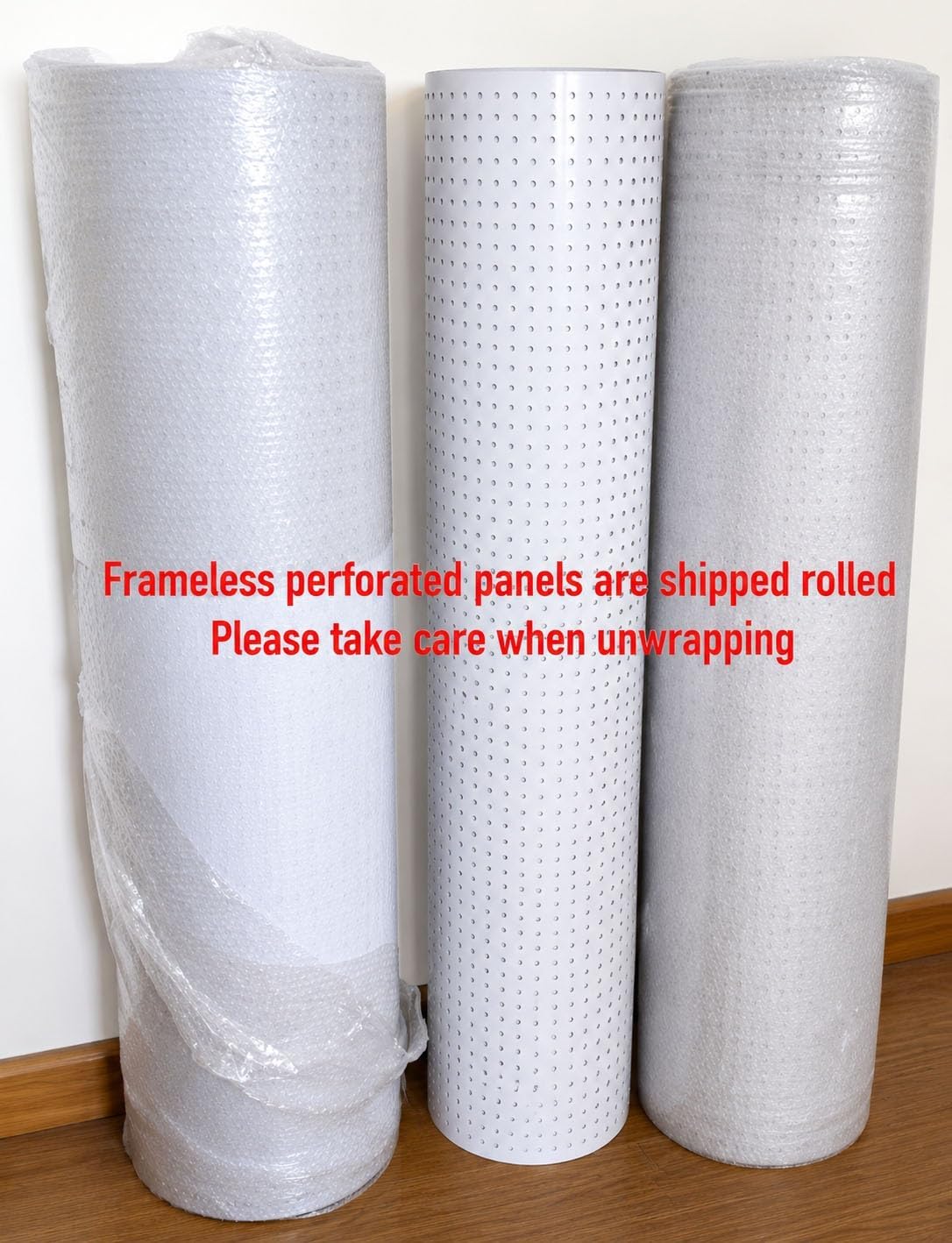 Balcony Privacy Screen - Customizable Patio Protective Fence Cover, Perforated Plastic Panel for Deck Railing & Pools, 120x80cm (47.2x31.5 in) with Cable Ties