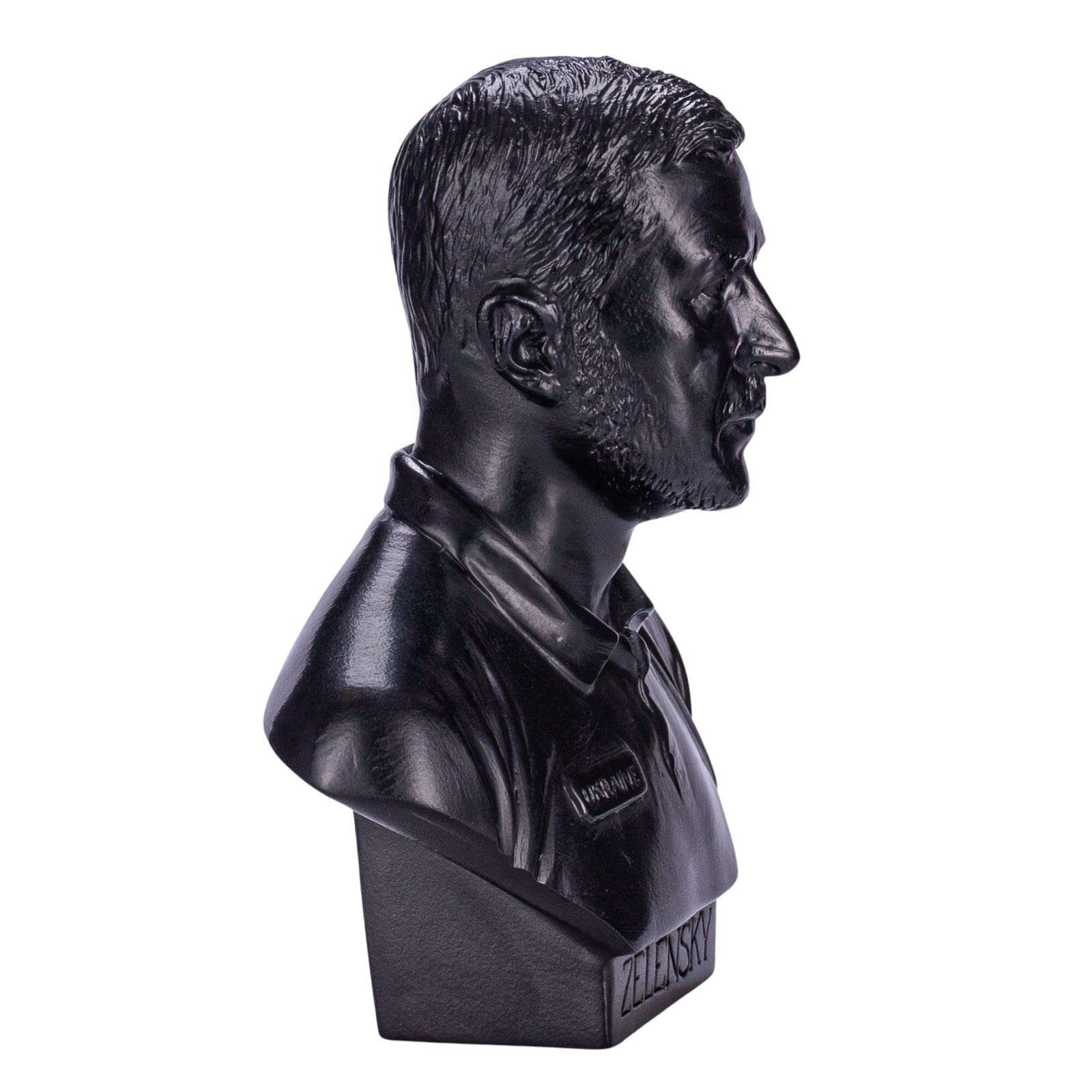 Buste en Pierre du président Volodymyr Zelensky 15 cm