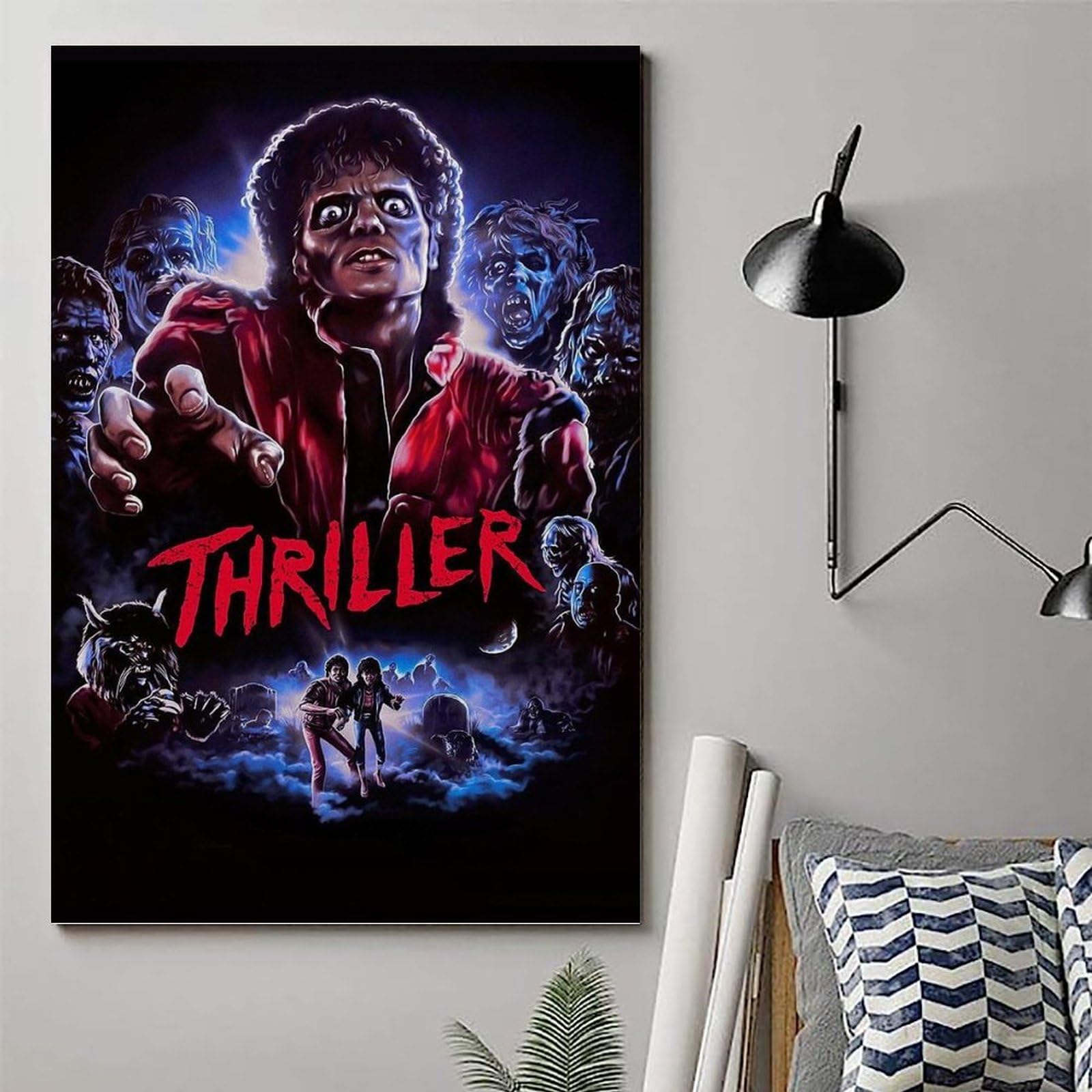 Amazon.co.jp: スリラー映画マイケル・ジャクソンのポスター ポスター