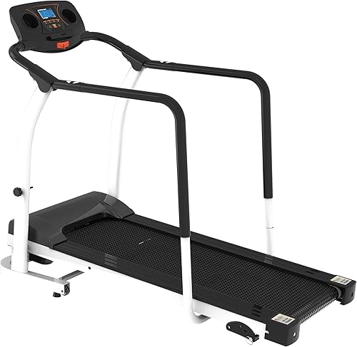Caminadora eléctrica plegable para entrenamiento  Recuperación en el hogar Fitness Entrenamiento Cinta de correr Monitor de frecuencia cardíaca