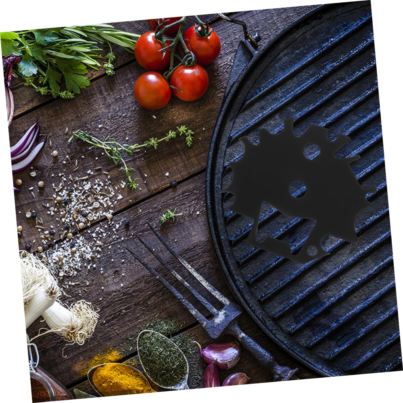 Toddmomy 5 Set Raschietto Per Barbecue Inossidabile Pulizia Della Accessorio Pratico Per Chef E Amanti Del Barbecue 2 Pezzi*5