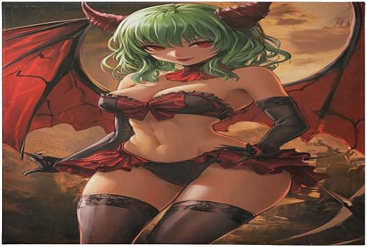 Area Rugs 2x3 Washable Non Slip Bathroom Mat for Living Room Bedroom Dining Room Sexy Anime Girl Devil tapetes Extra Grandes para sala